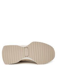 DKNY Sneakersy Naples K3522140 Beżowy. Kolor: beżowy. Materiał: materiał #6
