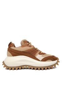 Vic Matié Sneakersy 1F2100DHD22BPFTI36 Brązowy. Kolor: brązowy. Materiał: skóra