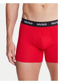 Hugo - HUGO Komplet 3 par bokserek 50532613 Kolorowy. Materiał: bawełna. Wzór: kolorowy #9