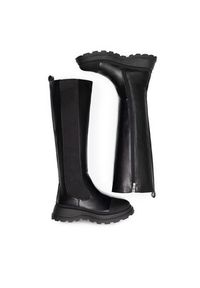 Jenny Fairy Kozaki LORA HY0522-4 Czarny. Kolor: czarny. Materiał: skóra #2