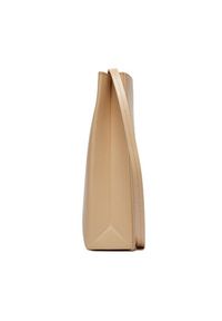 Calvin Klein Torebka K60K612649 Beżowy. Kolor: beżowy. Materiał: skórzane