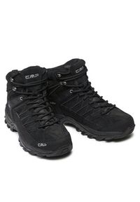 CMP Trekkingi Rigel Mid Wp 3Q12947 Czarny. Kolor: czarny. Materiał: skóra, zamsz. Sport: turystyka piesza #5