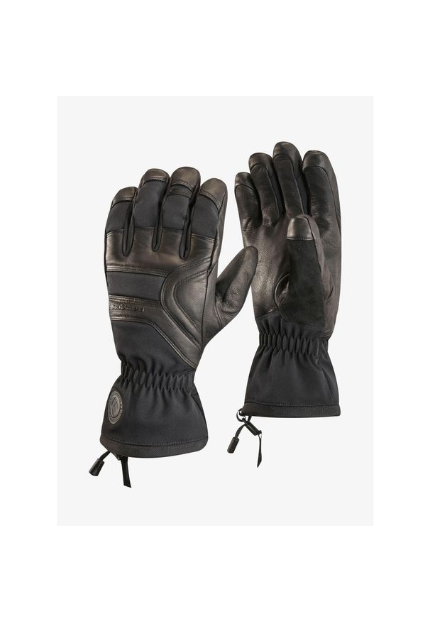 Rękawice w góry Black Diamond Patrol Gloves. Kolor: czarny. Sport: wspinaczka