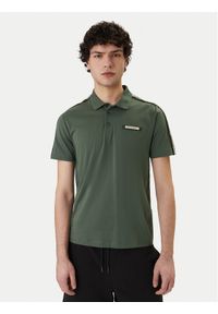 EA7 Emporio Armani Polo 7M001477 AF10375 U7260 Zielony Regular Fit. Typ kołnierza: polo. Kolor: zielony. Materiał: bawełna #1