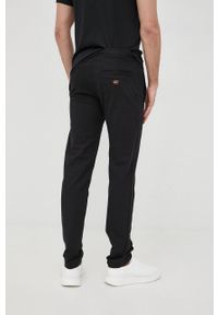 PAUL & SHARK - Paul&Shark spodnie dresowe męskie kolor czarny gładkie. Kolor: czarny. Materiał: dresówka. Wzór: gładki #3