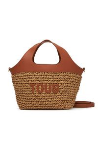 Tous - TOUS Torebka Lirio Rafia 2002205343 Brązowy. Kolor: brązowy #6