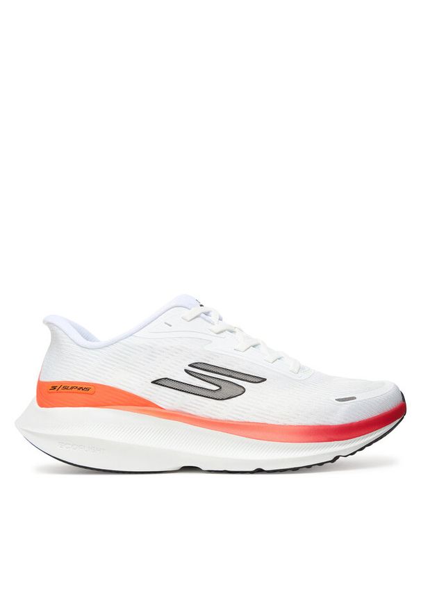 skechers - Buty do biegania Skechers. Kolor: biały