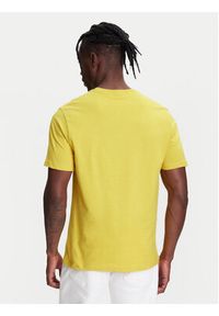 United Colors of Benetton - United Colors Of Benetton T-Shirt 3MI5J1AF7 Żółty Regular Fit. Kolor: żółty. Materiał: bawełna #3
