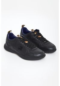 Burberry - Sneakersy męskie skórzane BURBERRY. Materiał: skóra