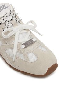 Steve Madden Sneakersy Asiel 11005159 Biały. Kolor: biały. Materiał: zamsz, skóra #5