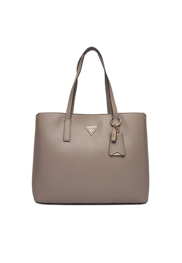 Guess Torebka Meridian II HWBG69 74230 Szary. Kolor: szary. Materiał: skórzane