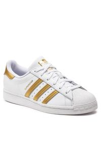 Adidas - adidas Sneakersy Superstar W FX7483 Biały. Kolor: biały. Materiał: skóra. Model: Adidas Superstar