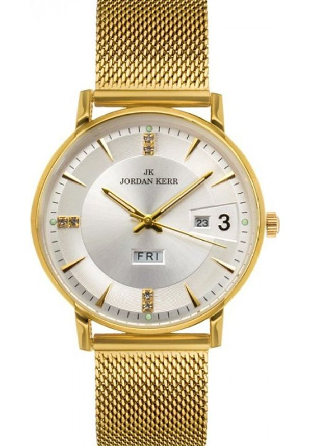 Zegarek Jordan Kerr Zegarek damski Jordan Kerr L1059 złoty st. Kolor: złoty
