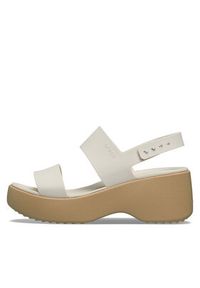 Crocs Sandały Brooklyn Sky Sandal 212250 Beżowy. Kolor: beżowy #5