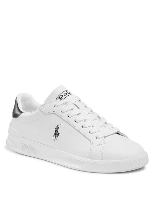 Polo Ralph Lauren Sneakersy Hrt Ct II 809829824004 Biały. Kolor: biały. Materiał: skóra