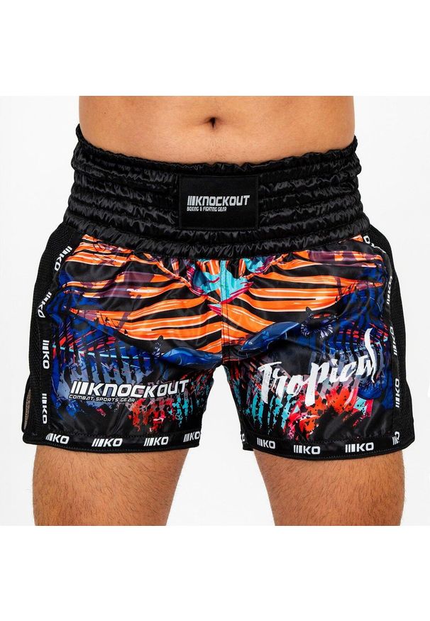 KNOCKOUT - Krótkie koktajl KickBox Tropical. Kolor: wielokolorowy. Długość: krótkie