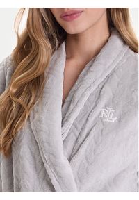 Lauren Ralph Lauren - LAUREN RALPH LAUREN Szlafrok ILN52455F Szary. Kolor: szary. Materiał: syntetyk
