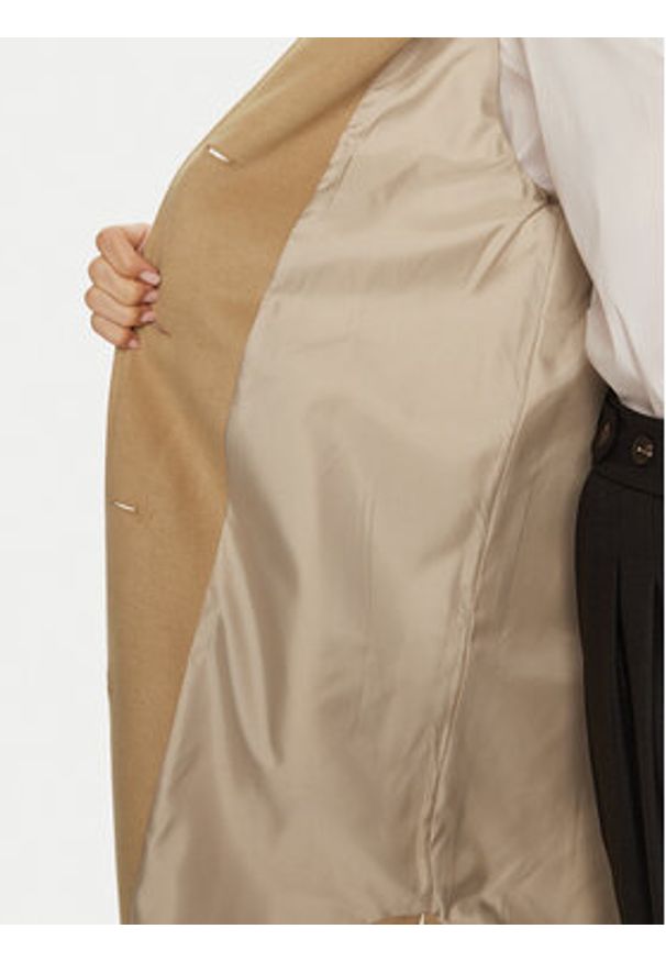 Artigli Płaszcz przejściowy ACCP000208 Beżowy Regular Fit. Kolor: beżowy. Materiał: syntetyk