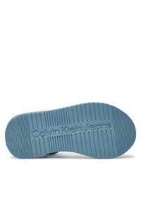 Calvin Klein Jeans Sandały Sandal Velcro Webbing Dc YW0YW01353 Niebieski. Kolor: niebieski #5