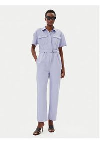 Liu Jo Kombinezon WA5442 T4282 Fioletowy Regular Fit. Kolor: fioletowy. Materiał: bawełna #4