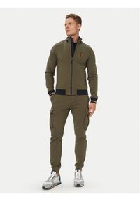 Aeronautica Militare Dres 262TF0126UF00662 Khaki Regular Fit. Kolor: brązowy. Materiał: bawełna #1