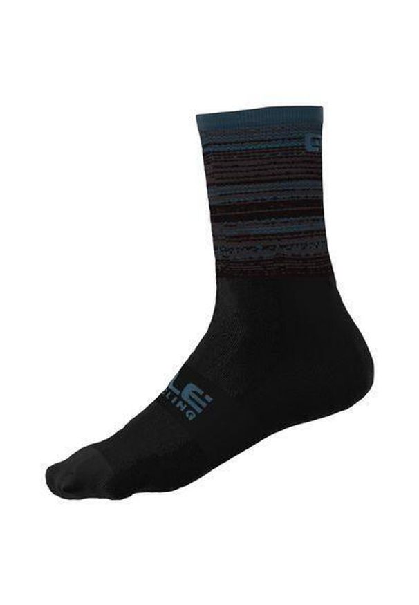 ALÉ CYCLING - Skarpety rowerowe Alé Scanner. Kolor: niebieski, wielokolorowy, czarny. Sport: kolarstwo