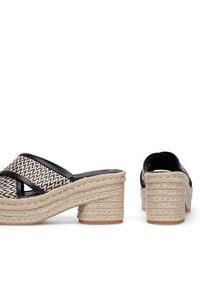 Nine West Espadryle WYL2734-1 Czarny. Kolor: czarny. Materiał: materiał #2