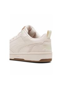 Puma - Damskie sneakersy Rebound v6 Low Coquette PUMA Island Pink Alpine Snow White. Kolor: biały, wielokolorowy, różowy