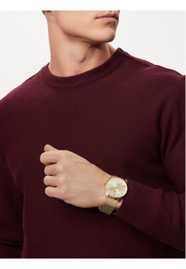 TOMMY HILFIGER - Tommy Hilfiger Zegarek Becker 1710515 Złoty. Kolor: złoty