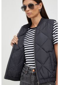 Mustang bezrękawnik damski kolor szary przejściowy. Okazja: na co dzień. Kolor: szary. Długość rękawa: bez rękawów. Styl: casual #5