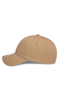 New Era Czapka z daszkiem 9FORTY MLB NY New York Yankees 60471463 Beżowy. Kolor: beżowy. Materiał: bawełna, materiał #5