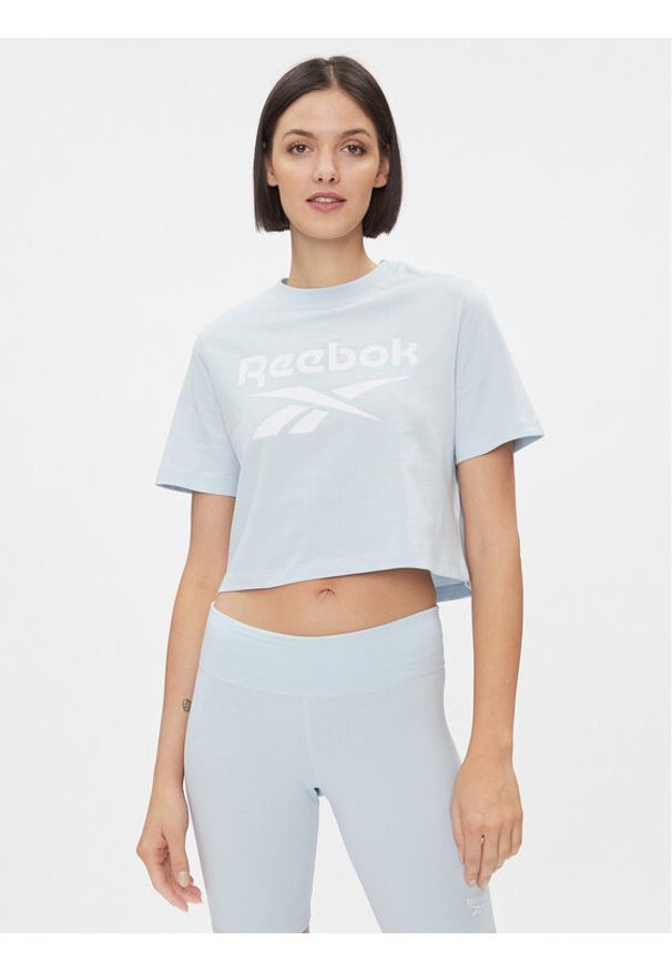 Reebok T-Shirt IM4096 Błękitny. Kolor: niebieski. Materiał: bawełna