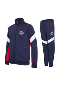 PSG - Dres piłkarski dziecięcy Paris Saint-Germain 24/25. Kolor: czerwony, niebieski, wielokolorowy. Materiał: dresówka. Styl: sportowy, elegancki #1