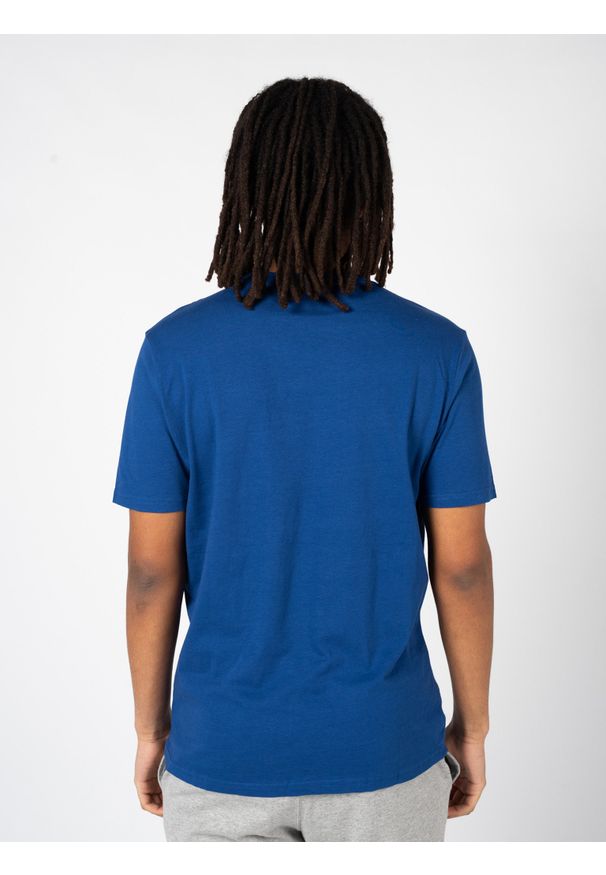 Champion T-shirt | 217997 | Mężczyzna | Niebieski. Okazja: na co dzień. Kolor: niebieski. Materiał: bawełna. Wzór: nadruk. Styl: elegancki, casual
