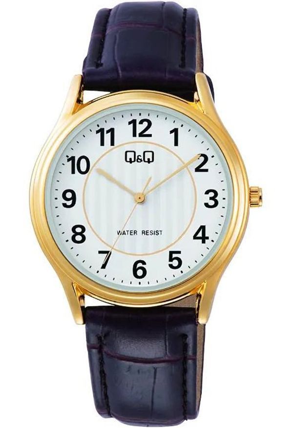 Zegarek Q&Q C48A-003P męski klasyczny biała tarcza cyfry .. Kolor: biały. Styl: klasyczny