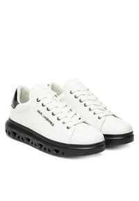 Karl Lagerfeld - KARL LAGERFELD Sneakersy KL54519A Biały. Kolor: biały. Materiał: skóra #3