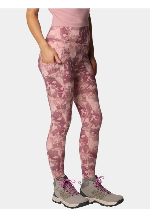 columbia - Legginsy damskie Columbia Boundless Trek. Kolor: różowy