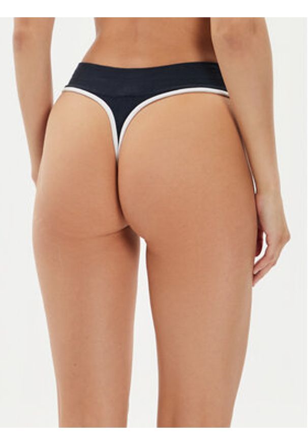 TOMMY HILFIGER - Tommy Hilfiger Stringi UW0UW05219 Granatowy. Kolor: niebieski. Materiał: bawełna