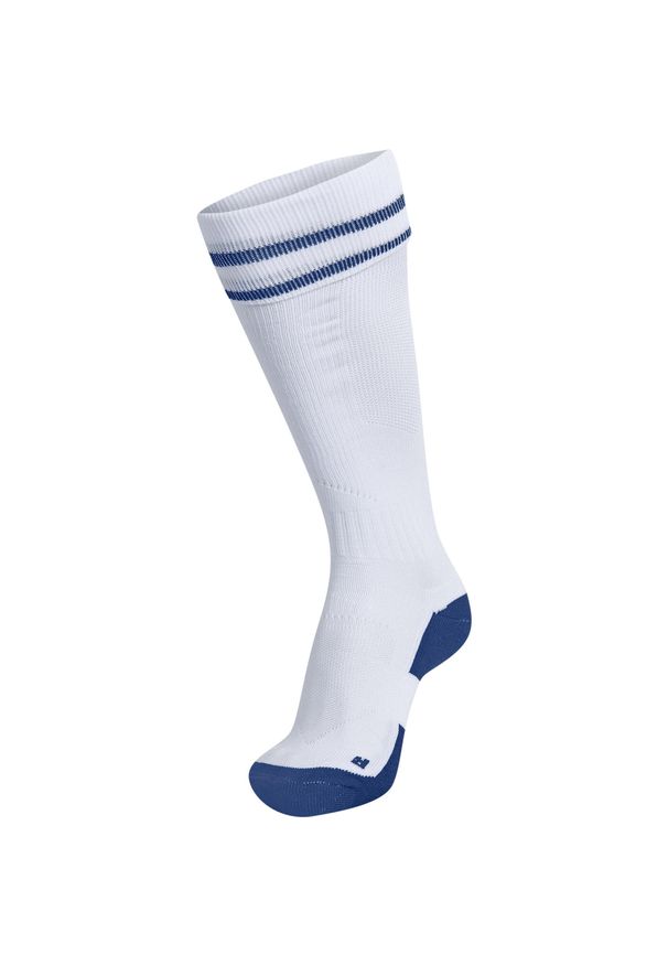 Getry piłkarskie dla dorosłych Hummel Element Football Sock. Kolor: biały, niebieski, wielokolorowy. Sport: piłka nożna