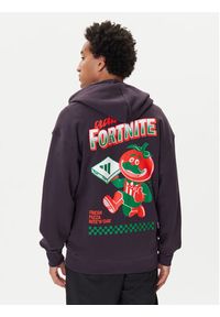 Adidas - adidas Bluza Fortnite JV7961 Fioletowy Loose Fit. Kolor: fioletowy. Materiał: bawełna #4