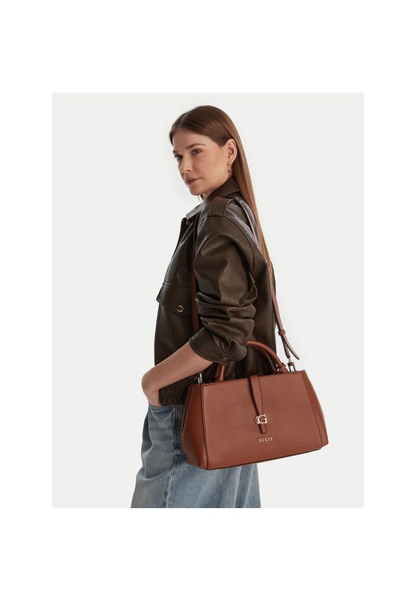 Torebka Guess. Kolor: brązowy
