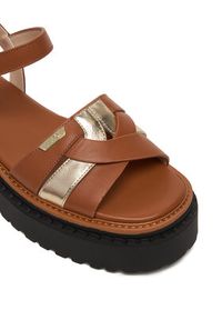 Liu Jo Sandały Bessie 01 SA6159 PX026 Brązowy. Kolor: brązowy. Materiał: skóra #3