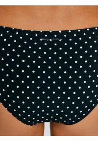 Big-Star - Dół do kostiumu kąpielowego w kropki czarny Morrasa 907. Kolor: czarny. Materiał: materiał, tkanina. Wzór: kropki #3