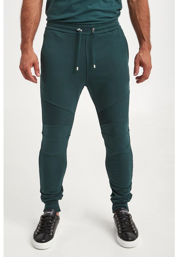 Balmain - Spodnie dresowe męskie BALMAIN. Materiał: dresówka