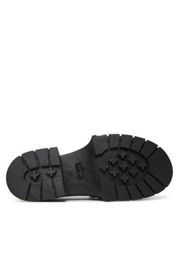 Coach Loafersy Leah CAR48 Niebieski. Kolor: niebieski. Materiał: materiał