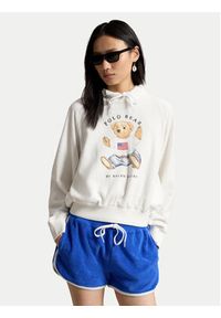 Polo Ralph Lauren Bluza 211A12745001 Biały Regular Fit. Typ kołnierza: polo. Kolor: biały. Materiał: bawełna #5