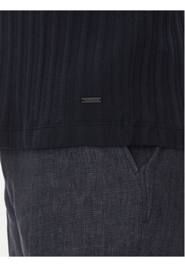 JOOP! Polo 17 JJ-33Baron 30045547 Granatowy Modern Fit. Typ kołnierza: polo. Kolor: niebieski. Materiał: bawełna