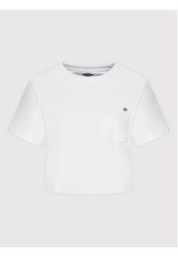 Dickies T-Shirt Porterdale DK0A4XDEWHX Biały Relaxed Fit. Kolor: biały. Materiał: bawełna
