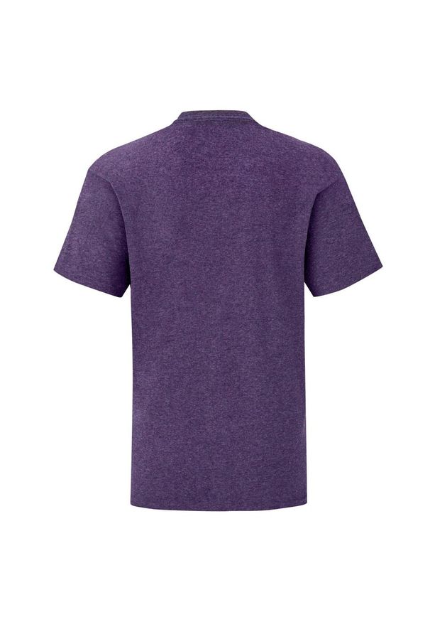 FRUIT OF THE LOOM - Koszulka Dziecięca Iconic Heather. Kolor: fioletowy