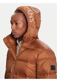 Tommy Jeans Kurtka zimowa DM0DM22044 Brązowy Regular Fit. Kolor: brązowy. Materiał: syntetyk. Sezon: zima